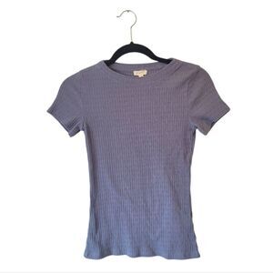 Pilcro Women's Dusty Periwinkle T-Shirt Size XS